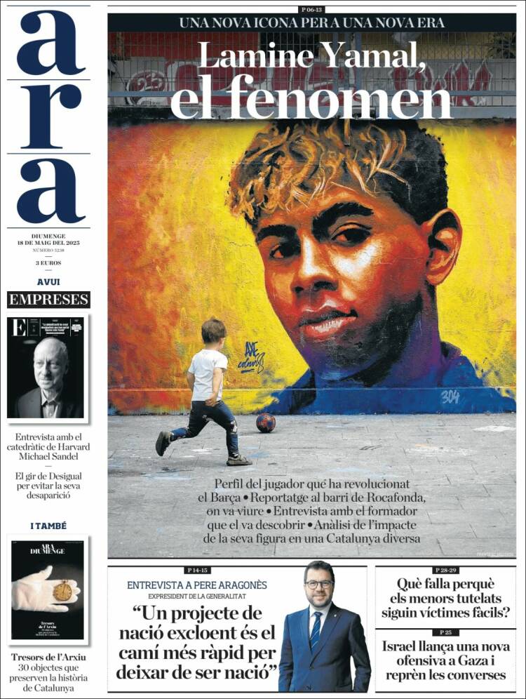 Portada de Ara (España)