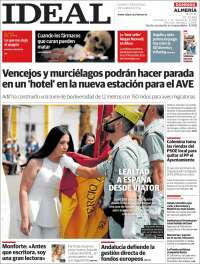 Portada de Ideal Almeria (España)