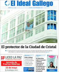 Portada de El Ideal Gallego (España)