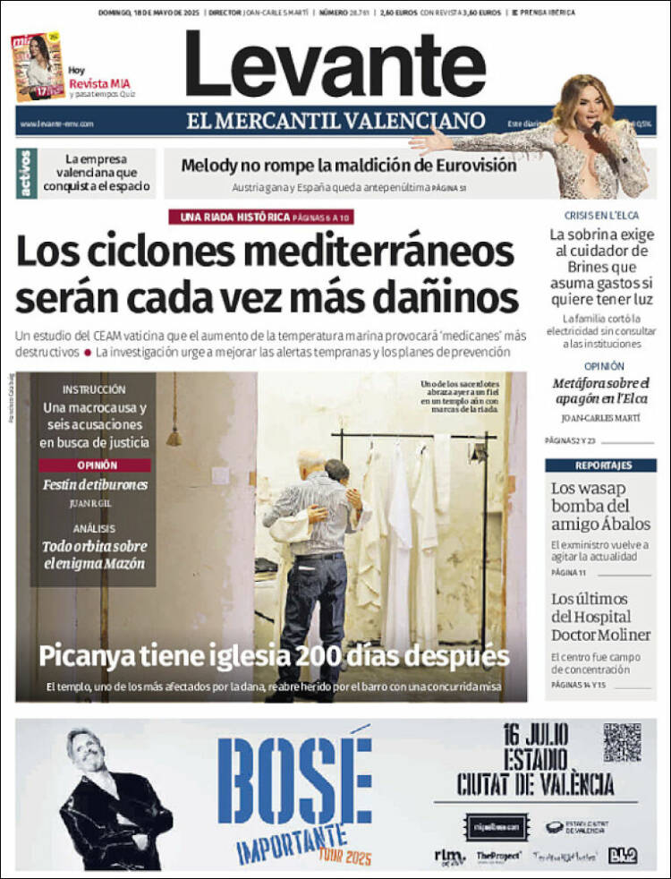 Portada de Levante (Espagne)