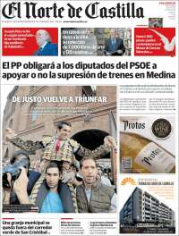Portada de Norte de Castilla - Valladolid (Espagne)