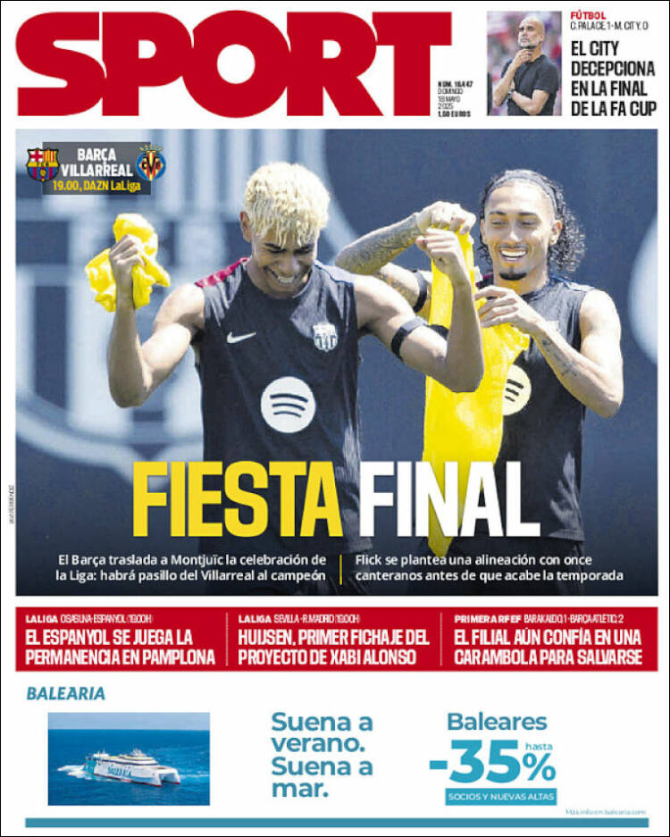 Portada de Sport (España)