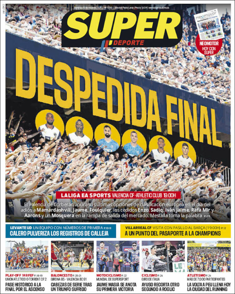 Portada de Superdeporte (España)