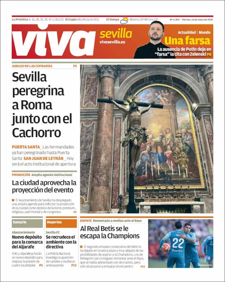 Portada de Viva Sevilla (Espagne)