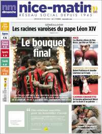 Portada de Nice-Matin (Francia)