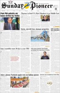 Portada de The Pioneer (Inde)