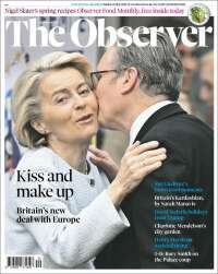 Portada de The Observer (Reino Unido)