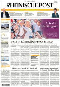 Portada de Rheinische Post (Allemagne)