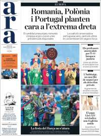 Portada de Ara (España)