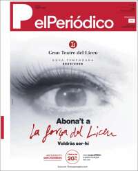 Portada de El Periódico de Catalunya (España)