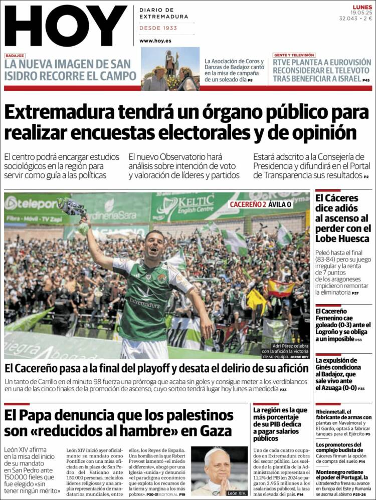Portada de Hoy - Badajoz (Espagne)