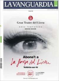 Portada de La Vanguardia (España)