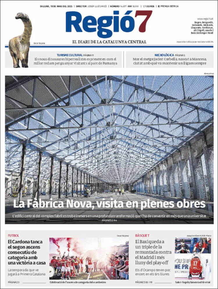 Portada de Regio7 (España)
