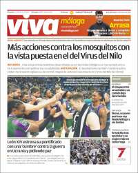 Portada de Viva Málaga (España)