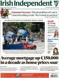 Portada de Irish Independent (Irlande)