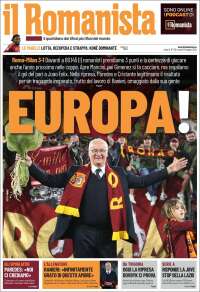 Portada de Romanista (Italia)