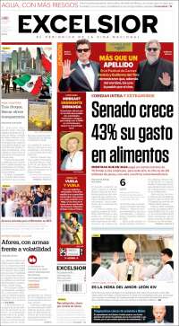 Portada de Excelsior (México)