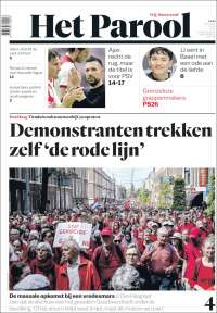 Portada de Het Parool (Pays-Bas)
