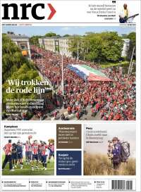 Portada de NRC Handelsblad (Pays-Bas)