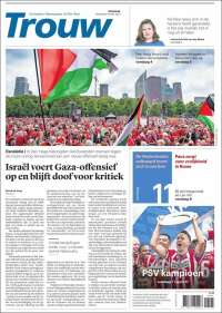 Portada de Trouw (Pays-Bas)
