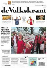 Portada de De Volkskrant (Pays-Bas)