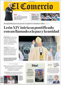 Portada de El Comercio (Pérou)