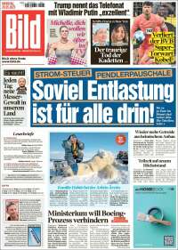 Portada de Bild (Allemagne)