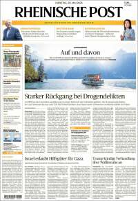 Portada de Rheinische Post (Allemagne)