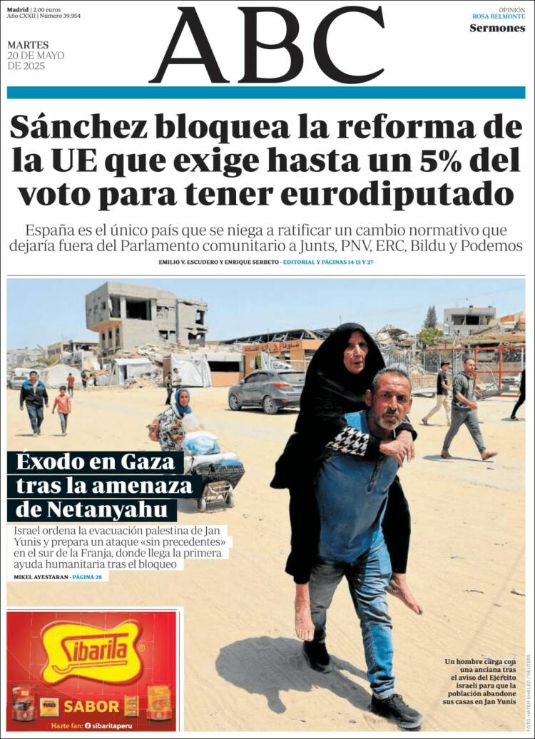 Portada de ABC (España)
