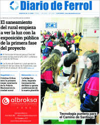 Portada de Diario de Ferrol (España)