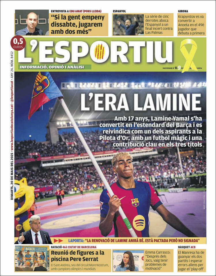 Portada de L'Esportiu (España)