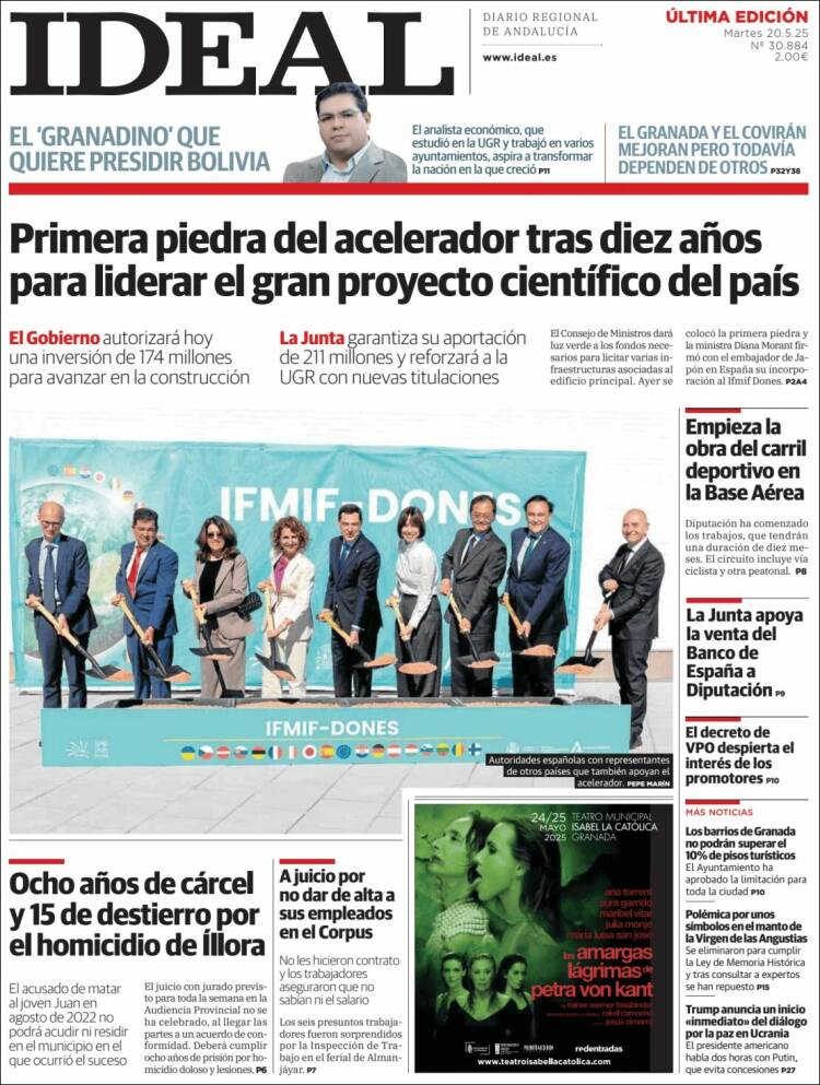 Portada de Ideal (España)