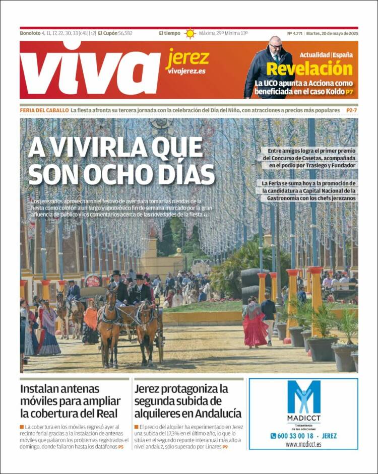 Portada de Información - Jerez (España)