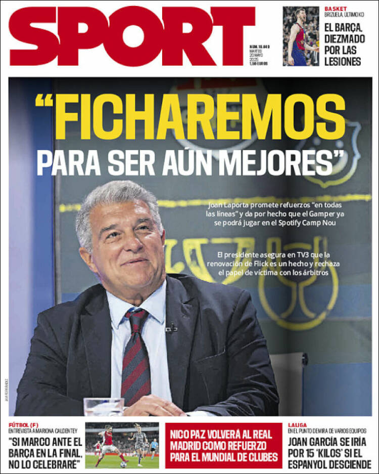 Portada de Sport (España)