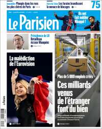 Portada de Le Parisien (Francia)