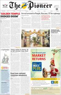 Portada de The Pioneer (Inde)