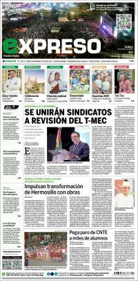 Portada de Expreso (México)