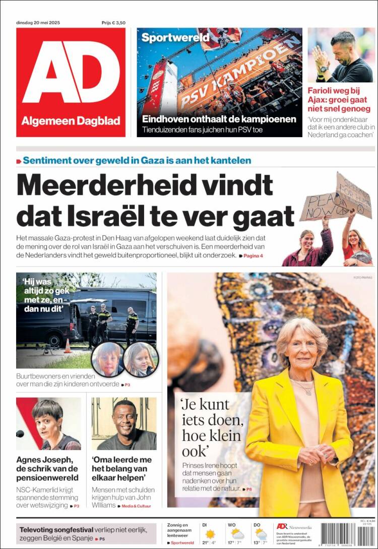 Portada de AD (Pays-Bas)