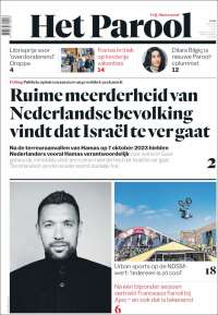 Portada de Het Parool (Pays-Bas)