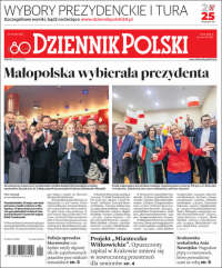 Portada de Dziennik (Pologne)