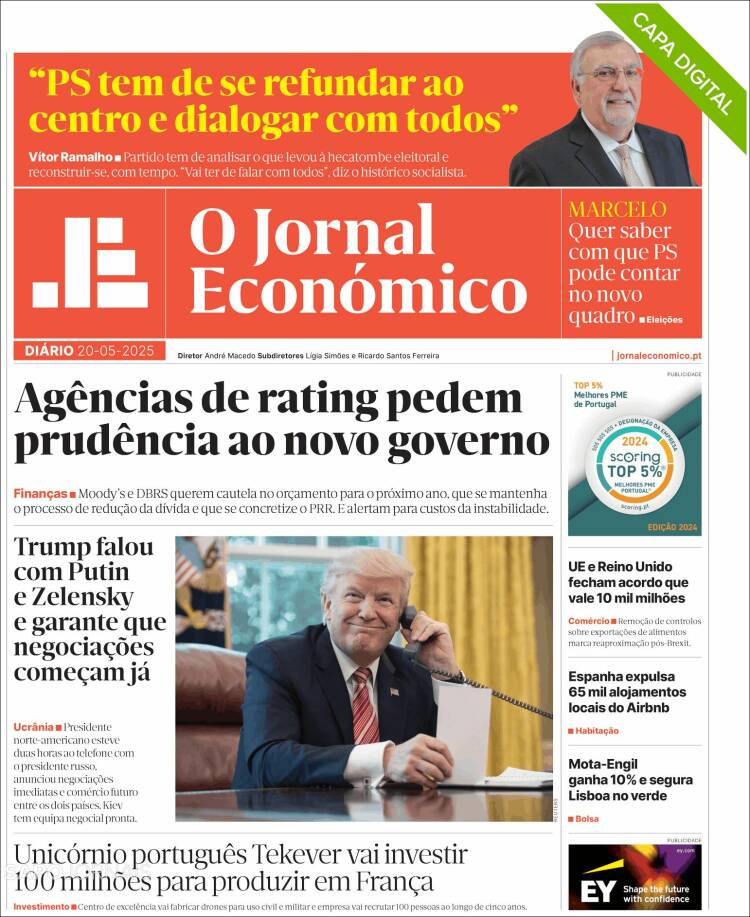 Portada de Oje (Portugal)