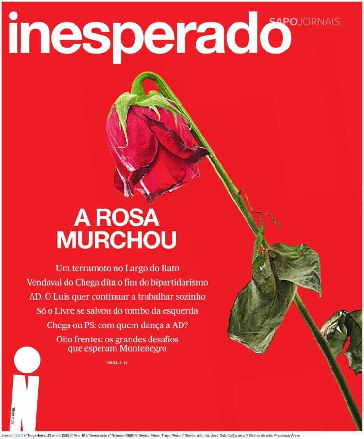 Portada de I - informação (Portugal)