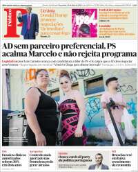 Portada de Público (Portugal)