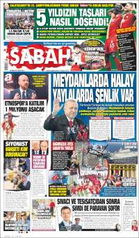 Portada de Sabah (Turquie)