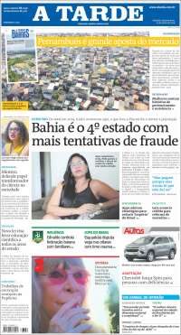 Portada de Diário A Tarde (Brésil)