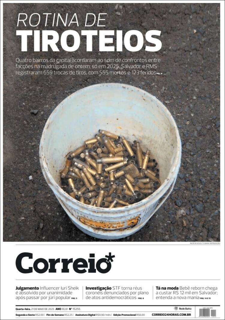 Portada de Correio* (Brésil)