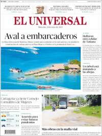Portada de El Universal (Colombie)