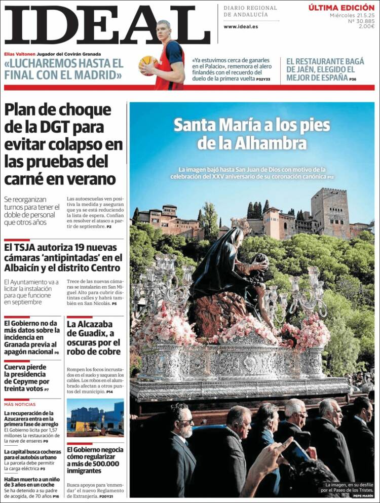 Portada de Ideal (España)