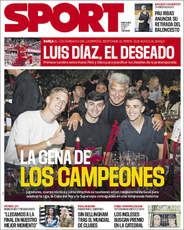 Portada de Sport (España)