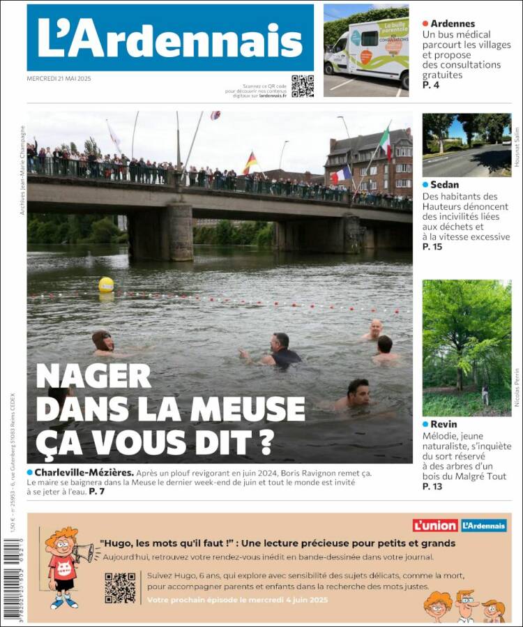Portada de L'Ardenais (France)